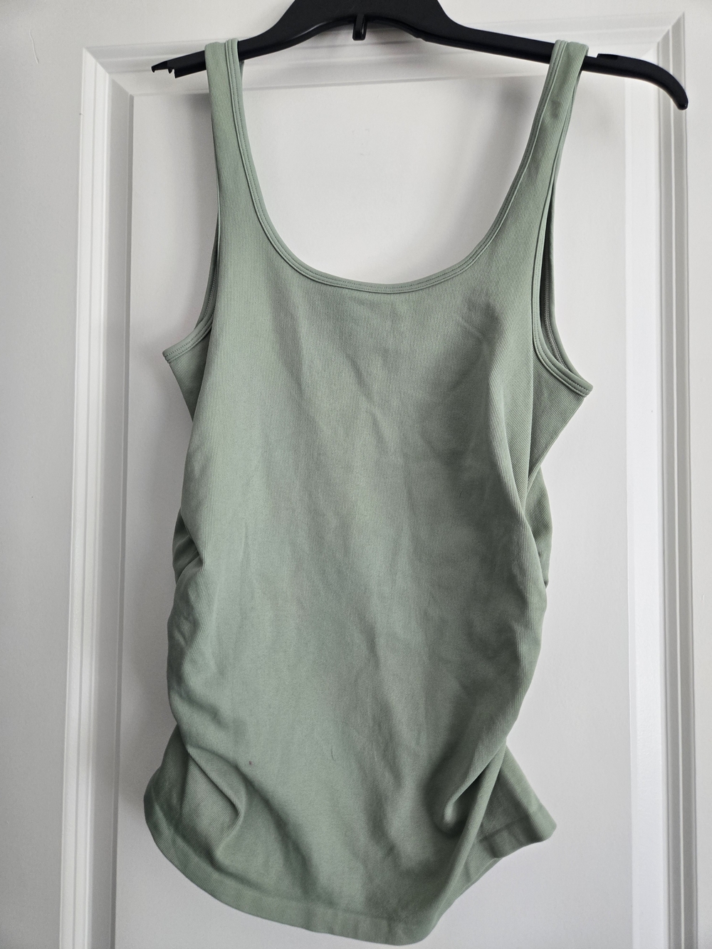 OQQ Women’s Scoop Neck Tank Top - Sage Green XL Nwot